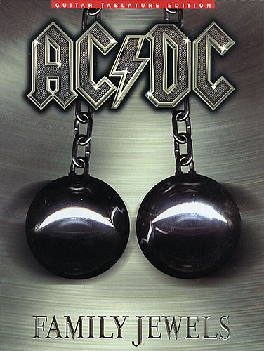 AC/DC : Family Jewels songbook for voice/guitar/tab