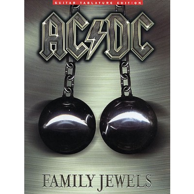 AC/DC : Family Jewels songbook for voice/guitar/tab